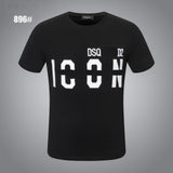 Dsq2 T Shirt Casual Sports Printed Short Sleeve Summer Men