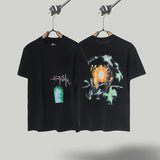 Travis Scott T Shirts Cactus Jack x Utopia Utopia joint God's Hand short sleeve