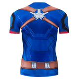 Marvel T Shirt Marvel Captain America Clothes Avengers 4 Scale Combat Clothes Marvel T-shirt