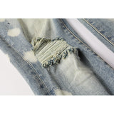 Purple Brand Jeans Pure Cotton High Street Trend #9092