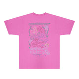 Casablanca T Shirts Fashion Print Street