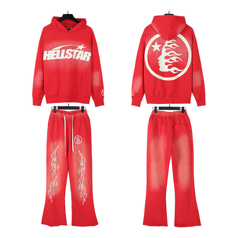 HS Hoodie And Pants Two-Piece Set