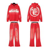 HS Hoodie And Pants Two-Piece Set
