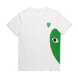 CDG Be Kind T Shirt Short Sleeve T-shirt Cotton round Neck White