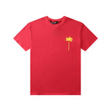 Palm Angels T Shirts Angel Coconut Tree Letter Print Short-Sleeve T-shirt Hip Hop Half Sleeve