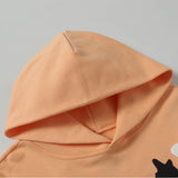 Sp5der Hoodie Cobweb Puff Print Pure Cotton