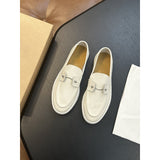 Louboutin-style red bottom shoes: original standard original box top version cl handmade genuine leather shoes mencasual shoes slip-on beanie shoes red bottom loafers