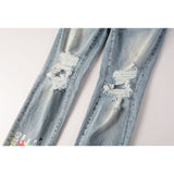 Purple Brand Jeans Pure Cotton High Street Trend #9101