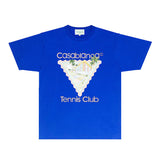 Casablanca T Shirts Fashion Print Street