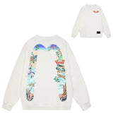 Evisu Sweatshirts Loose Casual Unisex Sweatshirts