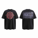 SAINT MICHAEL Vintage T Shirt DENIM TEARS Loose Short Sleeve
