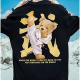 Caravaggio T-Shirts Short-Sleeved T-shirt Men's Loose Printed Large Size Men's Summer