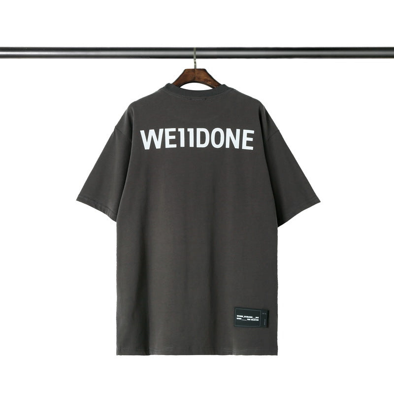 We11 Done T Shirts Oil Painting Poster Graffiti T-shirt Men and Women