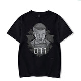 Stranger Things T Shirt Upside-down-Logo Spring/Summer Stranger Things round Neck T