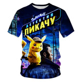 Men and Women Pokemon Pikachu T Shirt 3D Personalized Printing Fashion