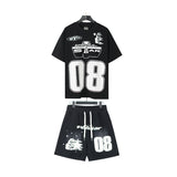 HS T-Shirt And Shorts Two-Piece Set