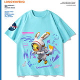 Men and Women Pokemon Pikachu T Shirt 3D Printing Bao Ke Meng Graffiti