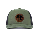Trendy flat brimmed hat breathable for men and women