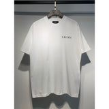 Amiri T Shirts Fashion Print Couple High Street