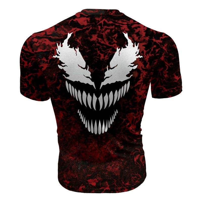 Marvel T Shirt 3D Printed Marvel Venom Sports Casual Clothes Men's Summer