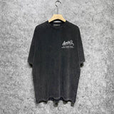 Amiri washed t-shirt fracture printing