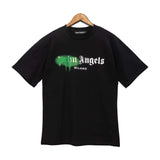 Palm Angels T Shirts Angel Letter Print Short-Sleeve T-shirt Men's Half Sleeve