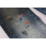 Purple Brand Jeans Pure Cotton High Street Trend #9009