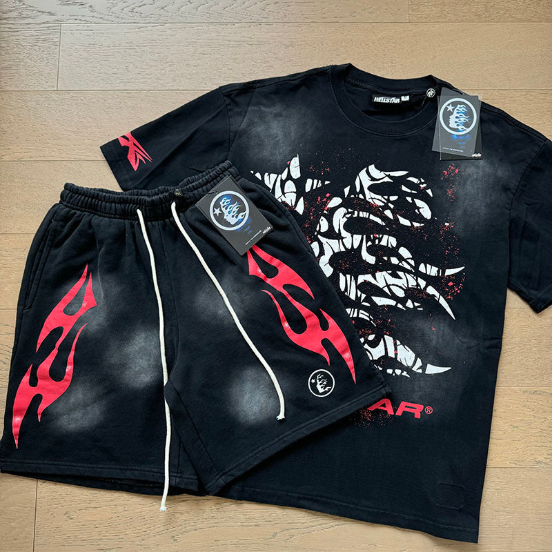 HS T-Shirt And Shorts Two-Piece Set