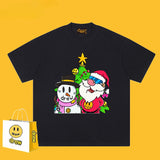 Drew T Shirts Smiley Face Printed High Street