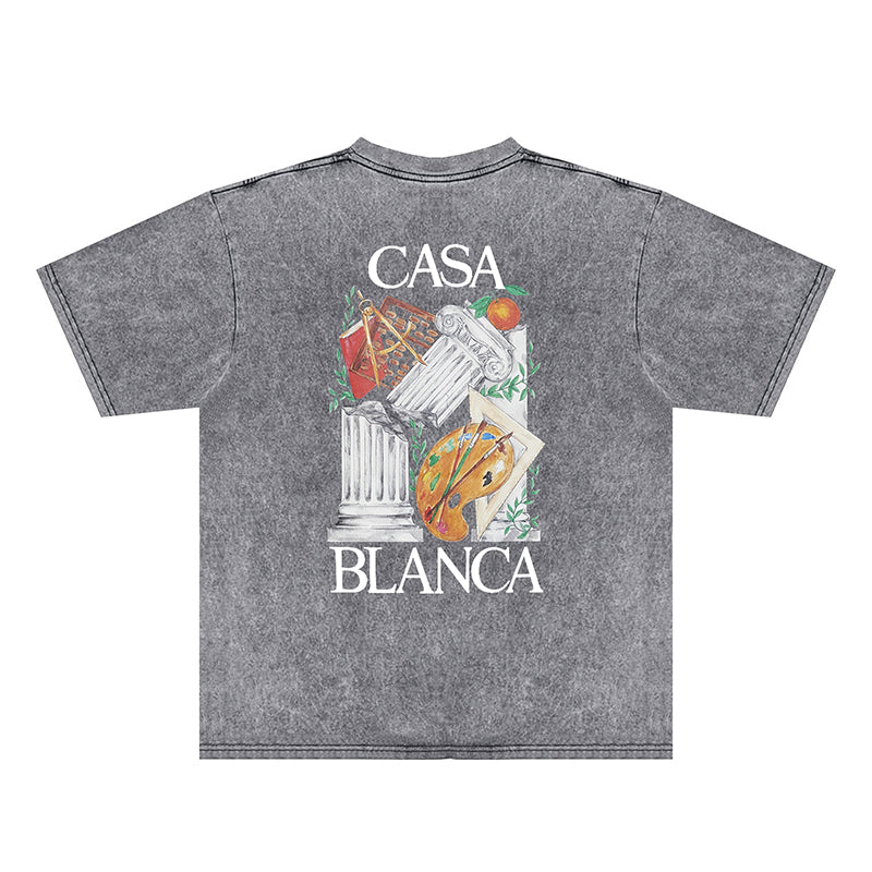Casablanca Distressed T-Shirt