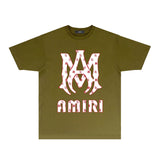 Amiri T Shirts Printed Trendy Pure Cotton