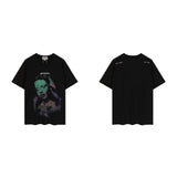 C.e t shirts printing pattern round neck pullover short sleeve men and women
