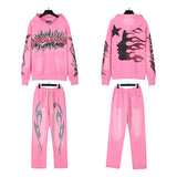 HS Hoodie And Pants Two-Piece Set