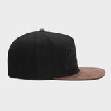 Trendy flat brimmed hat adjustable woolen hat brooklyn for men and women