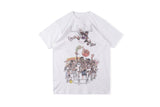 Cpfm T Shirt Printed Men's and Women's Student Crew Neck Short-Sleeved T-shirt