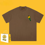 Drew T Shirts Short-Sleeved T-shirt Smiley Face