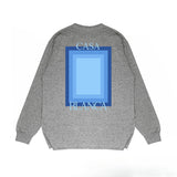 Casablanca Long sleeve T-shirt Portal Printed Cotton Crew Neck