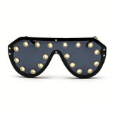 Trendy punk glasses retro