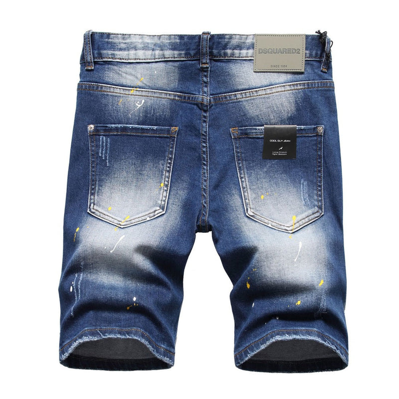 DSQ2 Short Jeans Slim-fit Stretch Denim Shorts
