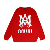 Amiri Long Sleeved Shirt Printed Trendy Pure Cotton