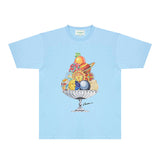 Casablanca T Shirts Fashion Print Street
