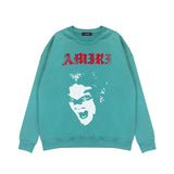 Amiri Sweatshirt Printed Trendy Pure Cotton