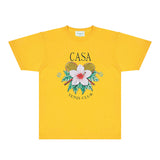 Casablanca T Shirts Fashion Print Street