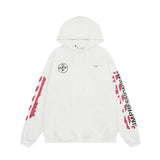 OFF WHITE Hoodie Trendy Street Style Personalized Cotton