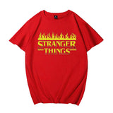 Stranger Things T Shirt Women's Summer Stranger Things Stranger Things Crew Neck Cotton T-shirt