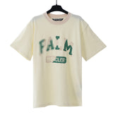 Palm Angels T Shirts Camouflage Letter Short Sleeve T-Shirt