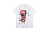 Cpfm T Shirt Portrait Printed Men's and Women's Short-Sleeved T-shirt