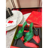 Louboutin-style red bottom shoes pure original high quality cl red bottom pure lust style high heels women's shoes - size high heels sandals banquet single product classy