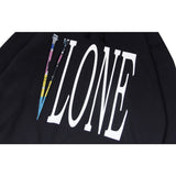 Vlone Hoodie Autumn and Winter Color Pot Graffiti Printing
