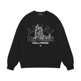 Amiri Sweatshirt Printed Trendy Pure Cotton